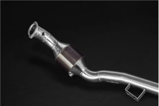 Catalyzed sports downpipe 100 cells Capristo Mercedes AMG CLS63 W218 2010 - 2018