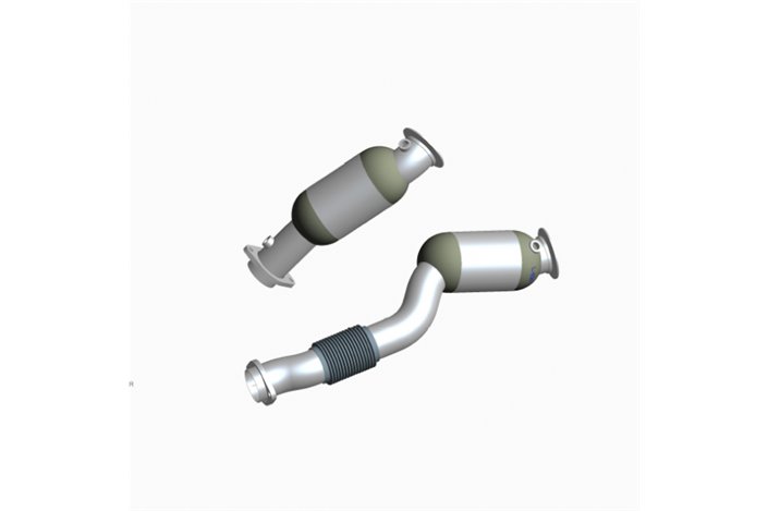 Downpipe Katalysator 100 Zellen Capristo BMW M3/M4 G80/G82