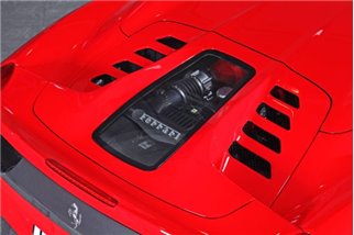 Capristo Ferrari 458 Spider Motorhaube aus Carbon und Glas