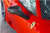 Capristo Ferrari 458 carbon mirror caps