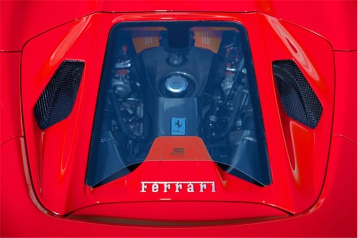 Capot en carbone et verre Design S - Capristo Ferrari Ferrari 488GTS/Pista