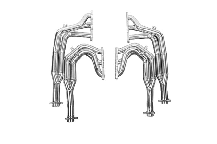 Capristo Ferrari 512 / Testarossa USA exhaust manifolds in stainless steel