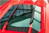 Cofano in carbonio e vetro con prese d'aria Capristo Lamborghini Huracan LP580/610