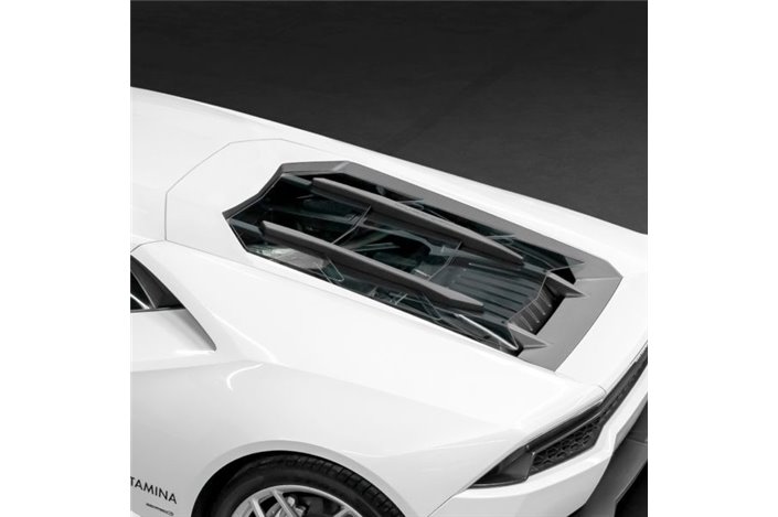 Performance Capristo Lamborghini Huracan Motorhaube aus Carbon und Glas