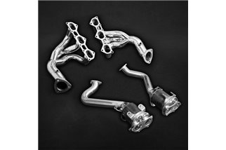 Exhaust manifolds + sports catalysts 250 cells Capristo Porsche 718 Spyder/GTS/Cayman GT4