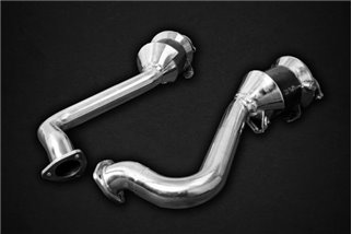 Exhaust manifolds + sports catalysts 250 cells Capristo Porsche 718 Spyder/GTS/Cayman GT4