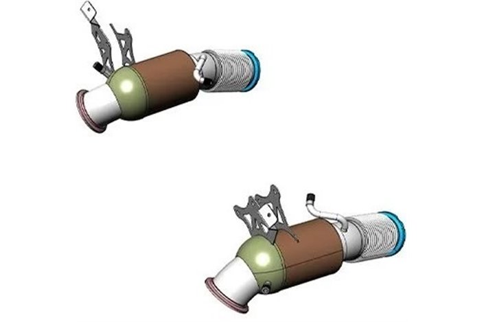 Catalyseur sportif Capristo Maserati MC20 200 cellules