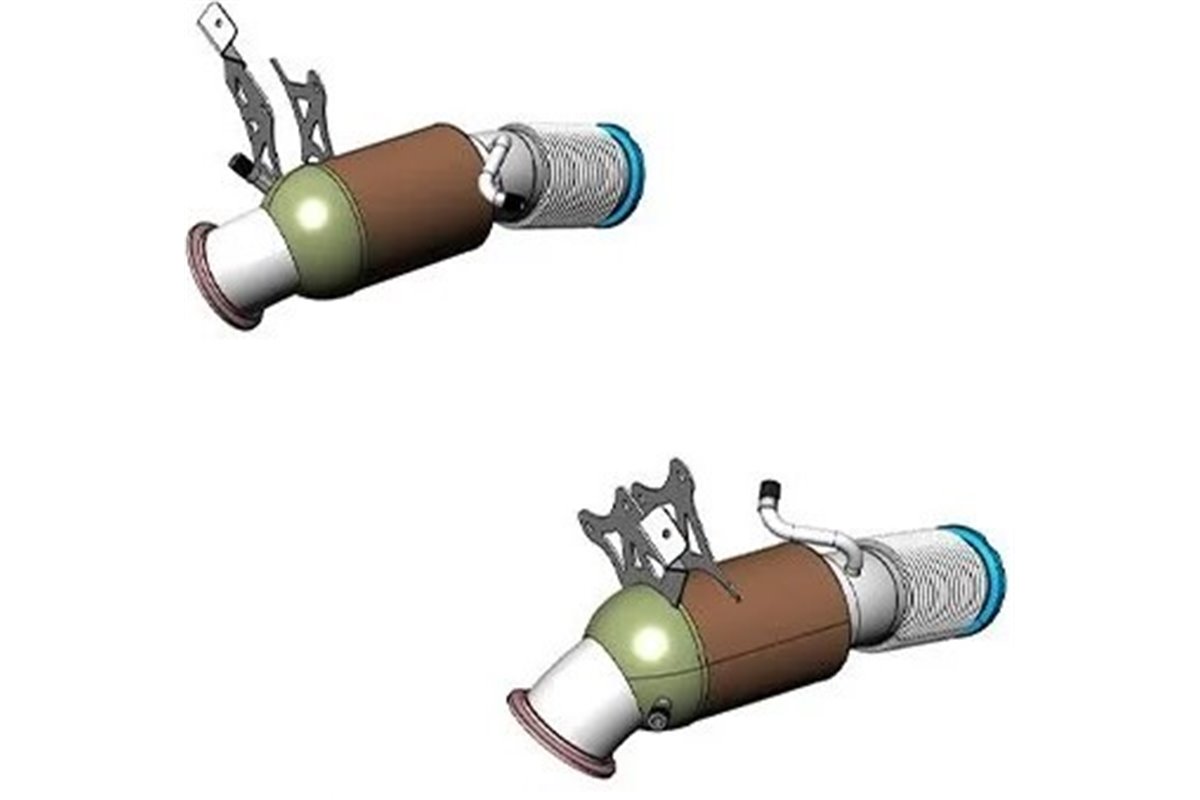 Catalyseur sportif Capristo Maserati MC20 200 cellules