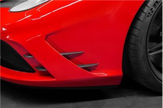 Ailerons avant en carbone Capristo Ferrari 458 Speciale