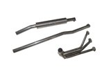 SLinea di scarico completo acciaio inox Aros Mini Cooper 1300 Innocenti motore (12 H) dal 1972 al 1975 Type MK3