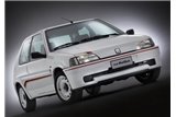 KOMPLETTER AUSPUFF ZENTRALER UND TERMINALKRÜMMER FÜR PEUGEOT 106 RALLY EDELSTAHL