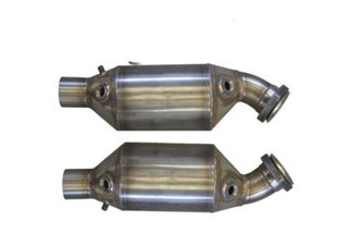 Section catalyseur inox Aros Ferrari 348 GTB 1ère série de 1989 à 1993 Type F119