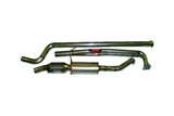 Complete exhaust with CAT stainless steel Aros Peugeot 106 Rally group A