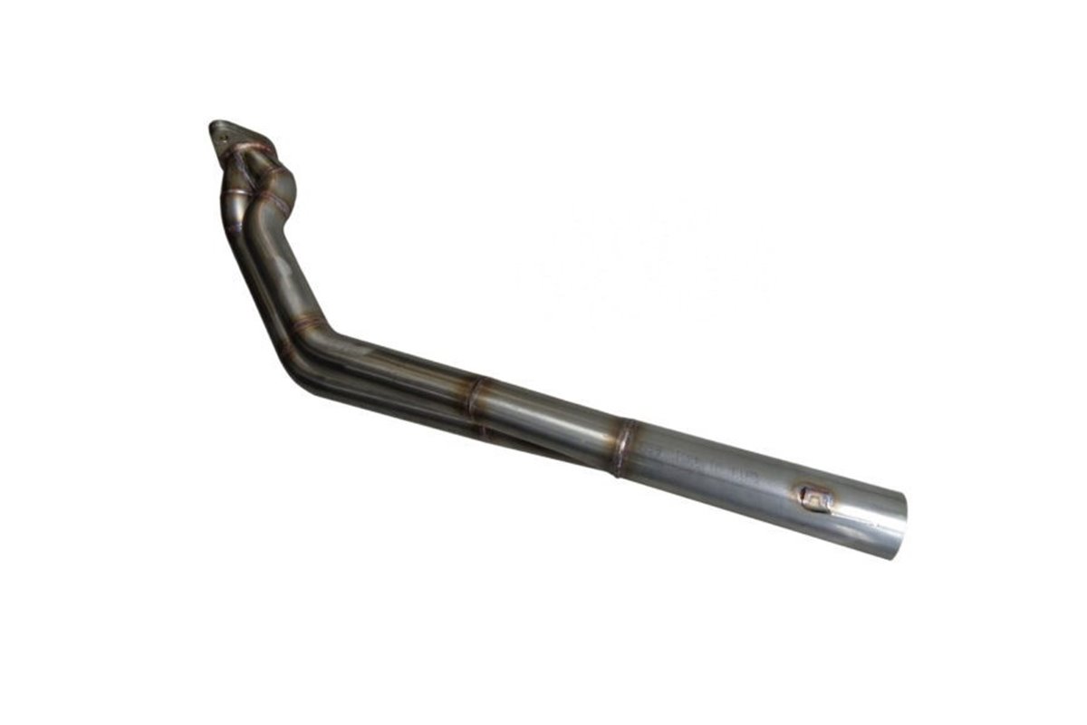 Pipe avant section 2 en 1 inox Aros Peugeot 205 Rally 1.9 groupe A