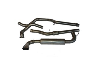 COMPLETE EXHAUST CENTRAL MANIFOLD AND TERMINAL FOR LANCIA DELTA INTEGRALE EVO 16V STEEL