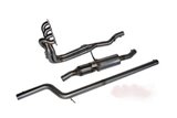 Linea di scarico completa senza cat con silenziatore acciaio inox Aros Citroen Saxo kit car Super 1600 Rally