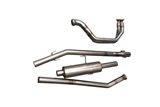 Komplette Auspuffanlage 2 in 1 Edelstahl Aros Peugeot 205 Rally 1.3 Gruppe A