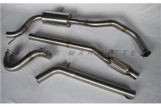 Linea di scarico completa decatalizzato acciaio inox Aros Renault Magane 3 RS 2.0 Type Z