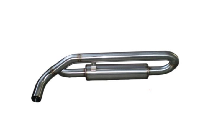 Final with Aros stainless steel silencer Porsche 911 Group 3 from 1967 to 197