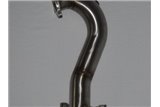 Downpipe ohne Katalysator kurzes Modell (Schraubflansch) Edelstahl Aros Fiat 500 Abarth 1.4 Turbo (135 PS)