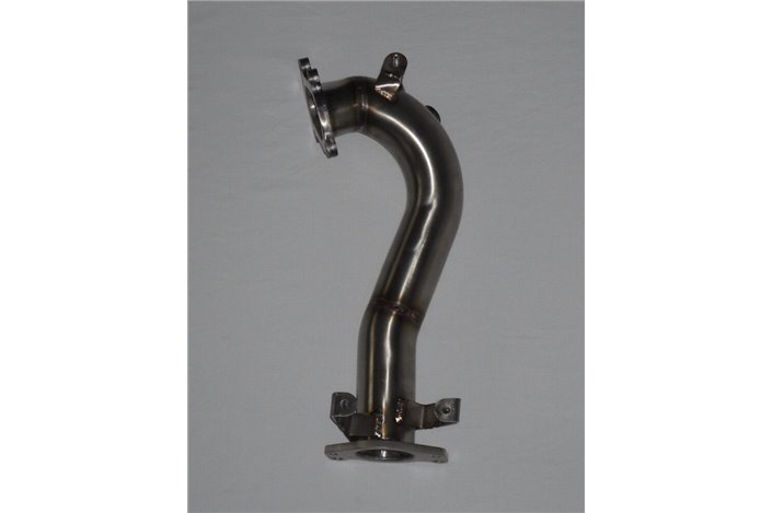 Downpipe decatalizzato corto acciaio inox Aros Fiat 500 Abarth 1.4 Turbo (140 HP) dal 2015 al 2016 Type 312