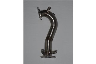 Downpipe decatalizzato corto acciaio inox Aros Fiat 500 Abarth 1.4 Turbo (140 HP) dal 2015 al 2016 Type 312