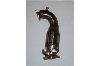 Downpipe con catalizzatore mod. corto acciaio inox Aros Fiat Grande Punto 1.4 T (155/180 Hp) Type 199