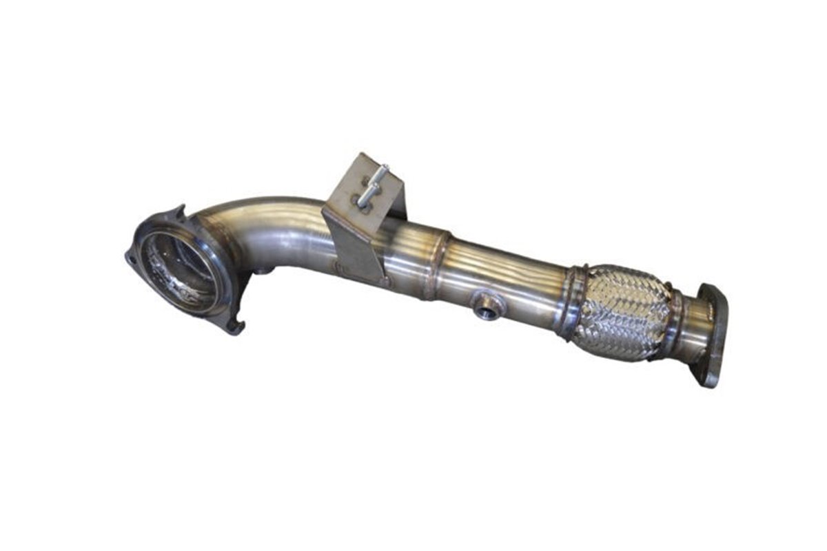 Decatalyzed stainless steel downpipe Aros Ford Fiesta ST MK6/MK7 1.6 (182/197 Hp) from 2013 to 2017