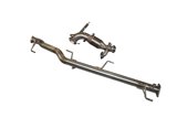 Downpipe eliminates Fap with Aros stainless steel catalyst Jeep Wrangler Unlimited 2.2 Mjt II Type JL