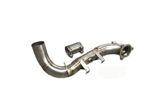 Entkatalysiertes Downpipe aus Aros-Edelstahl für Mercedes Klasse A 200 1.6T (156 PS) von 2012 bis 2018, Typ W176