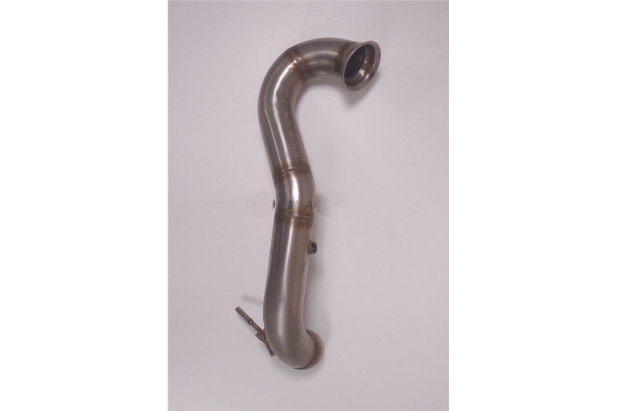 Downpipe decatalizzato acciaio inox Aros Mercedes GLA 45 AMG 2.0 (360/381 Hp) dal 2013 al 2020 Type X156