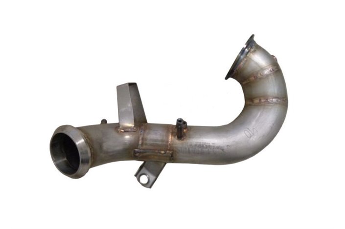 Aros stainless steel de-catalyzed downpipe Mercedes GLA 45 AMG 2.0 (387 Hp) 2019 Type H247