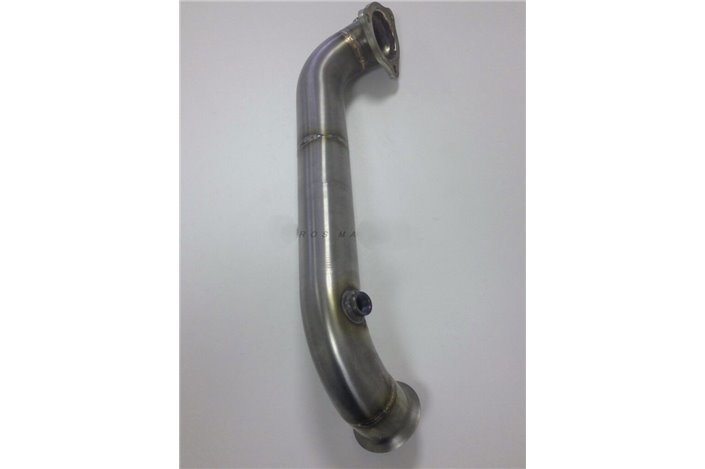 Decatalyzed stainless steel downpipe Aros Peugeot 208 1.6 TPH (150/156 Hp) from 2012 to 2016 Type C