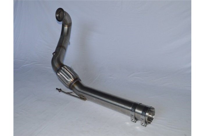 Decatalyzed downpipe D70 stainless steel Aros Seat Leon 5F Cupra 2.0 TSI (265/280 Hp) from 2013 to 2015 Type 5F