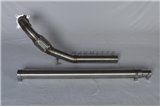 Decatalyzed stainless steel downpipe Aros Volkswagen Golf 6 R2.0 (275 Hp) from 2010 to 2012 Type 1K