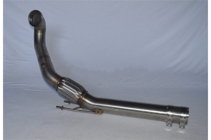 Downpipe-Dekatalysator ohne OPF D76 Edelstahl Aros Volkswagen Golf 7 GTI 2.0 (220/230/265/310 PS)