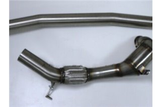 Downpipe avec catalyseur (sans OPF) inox Aros Audi A3 S3 8V/8VA Quattro/Sportback 2.0 TFSI (300/310 CV) de 2013 à 2018