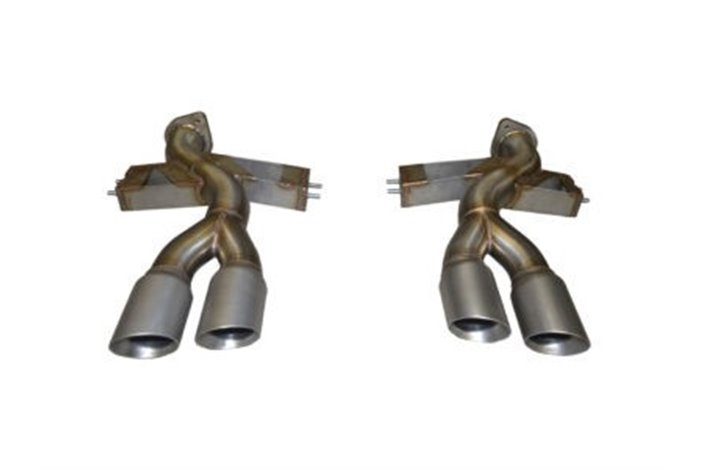 Pair of Aros stainless steel exhaust tips Ferrari 550 Maranello from 1996 to 2001