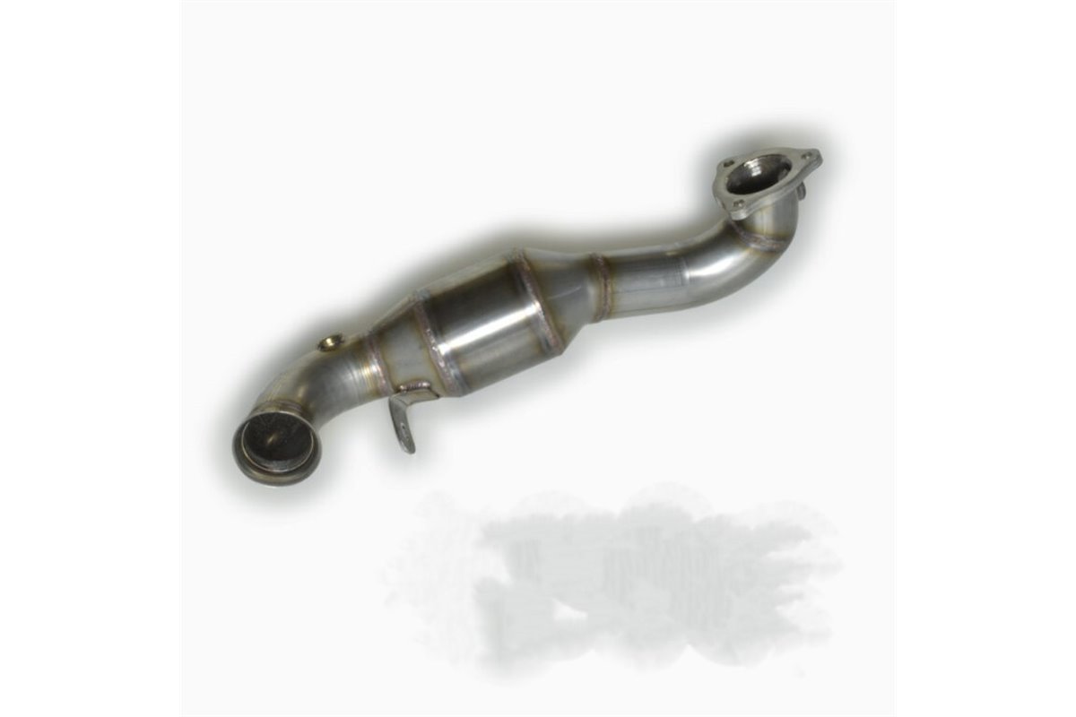 Catalyzed stainless steel downpipe Aros Mini Cooper S/JCW