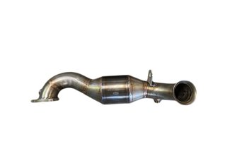 Catalyzed stainless steel downpipe Aros Peugeot 208 1.6 TPH (150/156 Hp) from 2012 to 2016 Type C