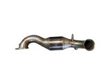 Catalyzed stainless steel downpipe Aros Peugeot 208 1.6 TPH (150/156 Hp) from 2012 to 2016 Type C