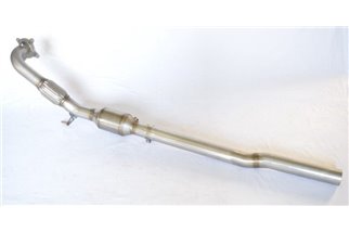 Downpipe catalizzato D76 acciaio inox Aros Volkswagen Golf 5 GTI 2.0 (200/230 Hp) dal 2004 al 2008 Type 1K