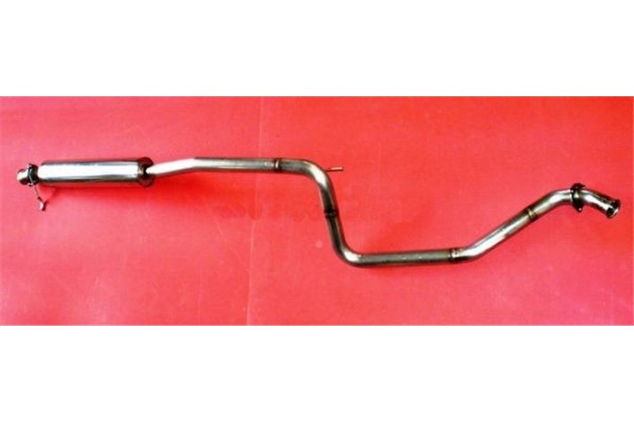 CENTRAL EXHAUST FOR LANCIA DELTA HF 2.0 INTEGRAL STAINLESS STEEL