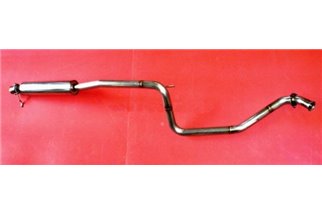 CENTRAL EXHAUST FOR LANCIA DELTA HF 2.0 INTEGRAL STAINLESS STEEL