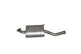 Central exhaust with Aros stainless steel silencer Alfa Romeo Giulia1300 Type 115 from 1965 to 1974