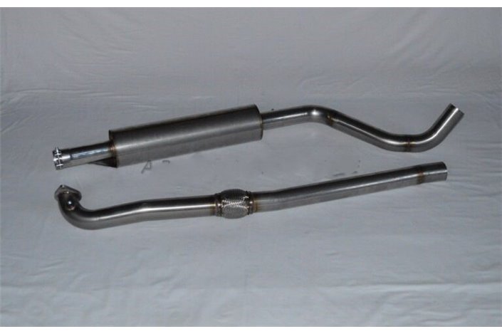 Central with stainless steel silencer Aros Fiat 500 Abarth 595 Monster Energy Yamaha 1.4 Turbo (140 Hp)