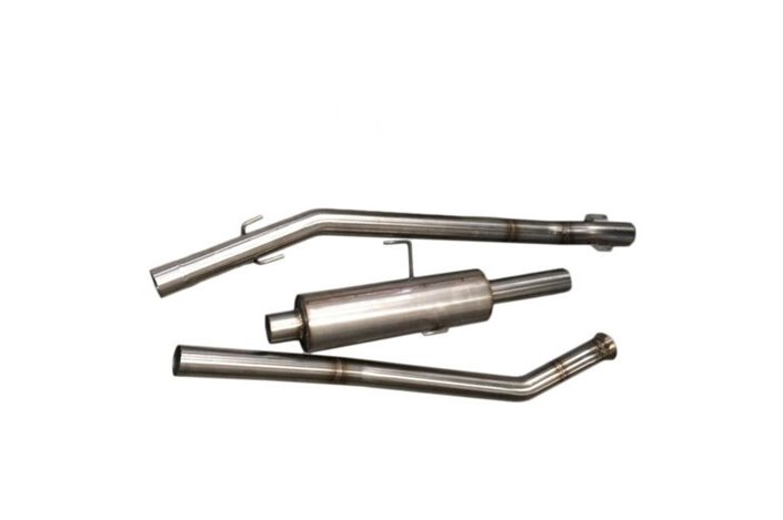 Central and silenced stainless steel exhaust Aros Peugeot 205 Rally 1.3 group A and N