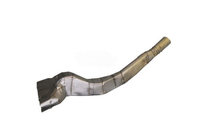 Stainless steel collector heat shield Aros Peugeot 207 S2000 Rally 2023