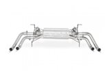 Terminal exhaust with valve +NOISE stainless steel Style pipes Audi R8 V8 1st Gen from 2007 to 2011