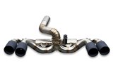 Terminal exhaust with electric valve OE stainless steel Style pipes BMW M2 F87 from 2016